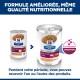 Deux boîtes de nourriture pour chiens Hill's Prescription Diet Digestive Care à la dinde, montrant l’ancienne et la formule améliorée avec ActivBiome+ Digestion.