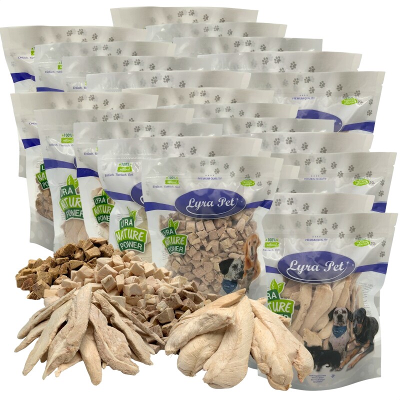 Lyra Pet Lyra Hundesnack Mix gefriergetrocknet