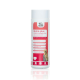 Flasche mit Biotin-plus MSM & B-Complex Tabs für Hunde und Katzen, mit einem rosa Etikett, das ernährungsbezogene Ansprüche und Bilder von einem Hund und einer Katze zeigt.