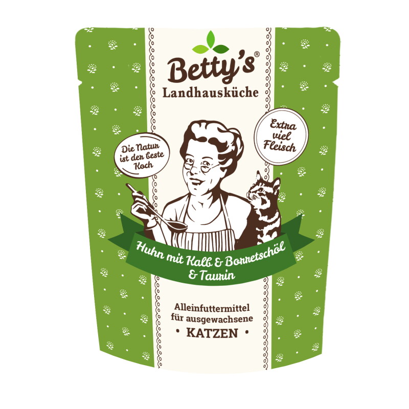 Betty's Landhausküche Frischebeutel Huhn mit Kalb 6x250 g