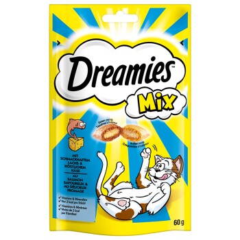 Dreamies Mix 6x60g Käse & Lachs