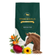 Futterbeutel PFERDEGOLD GOLDMUSLI NATUR PUR mit Pferdekopf, Rote Bete, Sonnenblume, Sanddornbeeren und Samen.