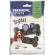 Premiere I Love My Dog Bonies Hundeleckerlis, 200g Packung, mit weichen, wildgeschmackigen Leckerlis und einem verspielten Hundebild.