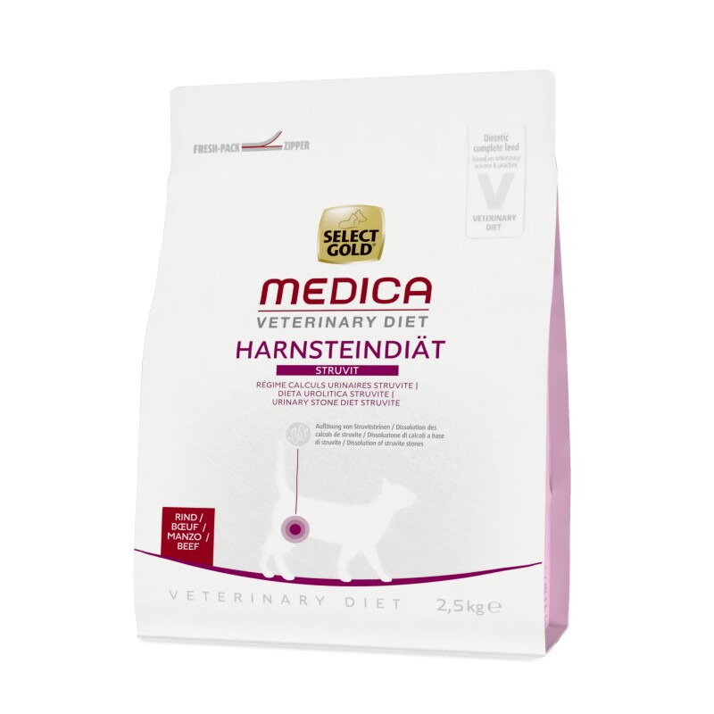 SELECT GOLD Medica Urinsteendiët Rund 2,5 kg