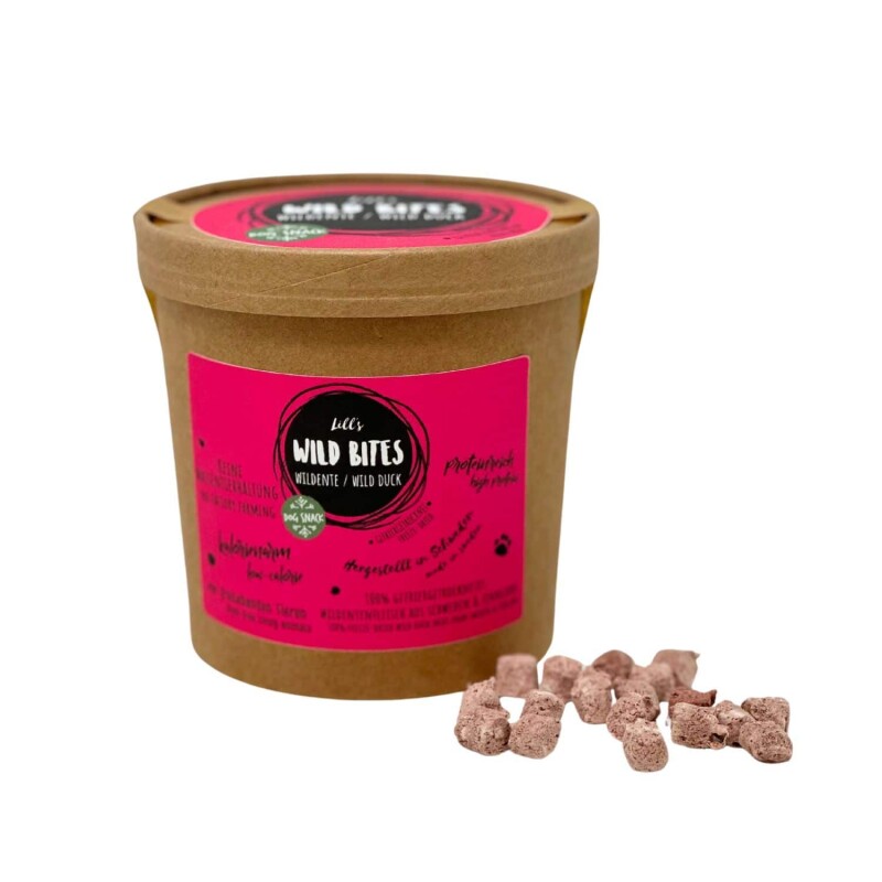 Lills Hundesnack Wild Bites Wildente 150g