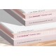 Schichtdicke eines Haustierbettes, das Materialien zeigt: 1 cm Baumwolle, 2 cm tierlando® Premium-Latex, 3 cm Komfortschaum und 4 cm Komfortschaum.