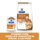Hill's Prescription Diet "Kidney + Mobility" kattenvoeding verpakking, met een zak, pouch en kattenafbeelding met Nederlandse tekst.