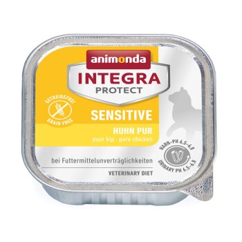 Animonda Integra Protect Sensitive 16x100g Huhn pur