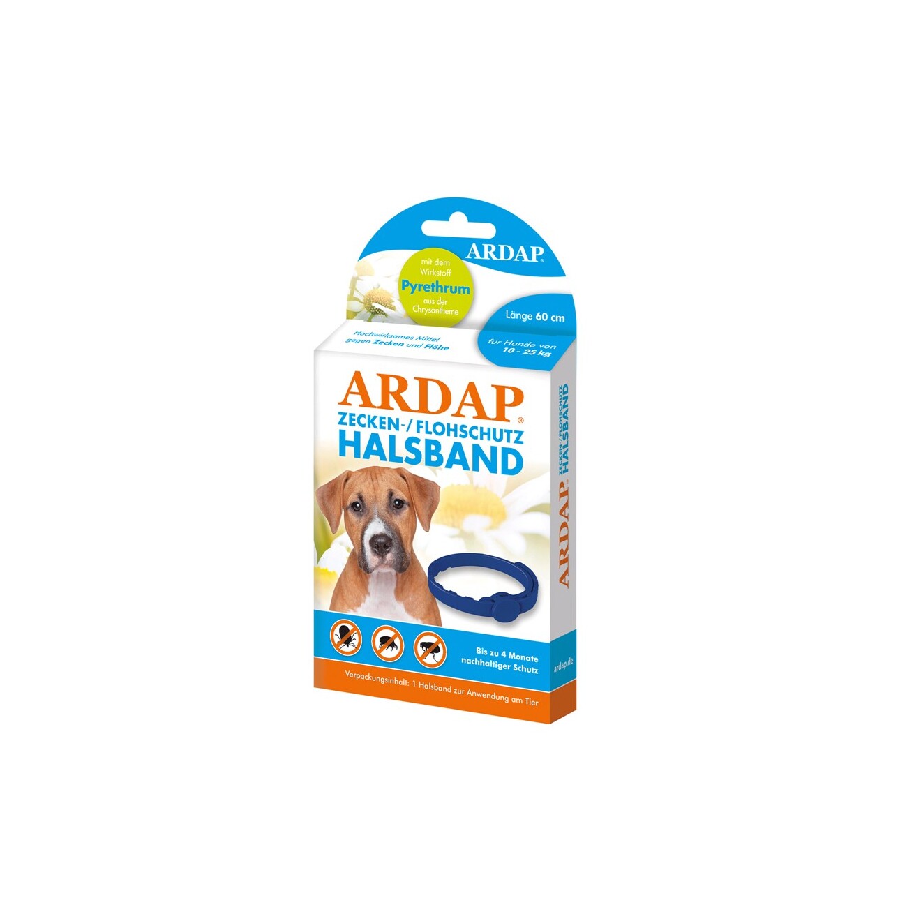 ARDAP Zecken- & Floh-Halsband fr Hunde M | FRESSNAPF