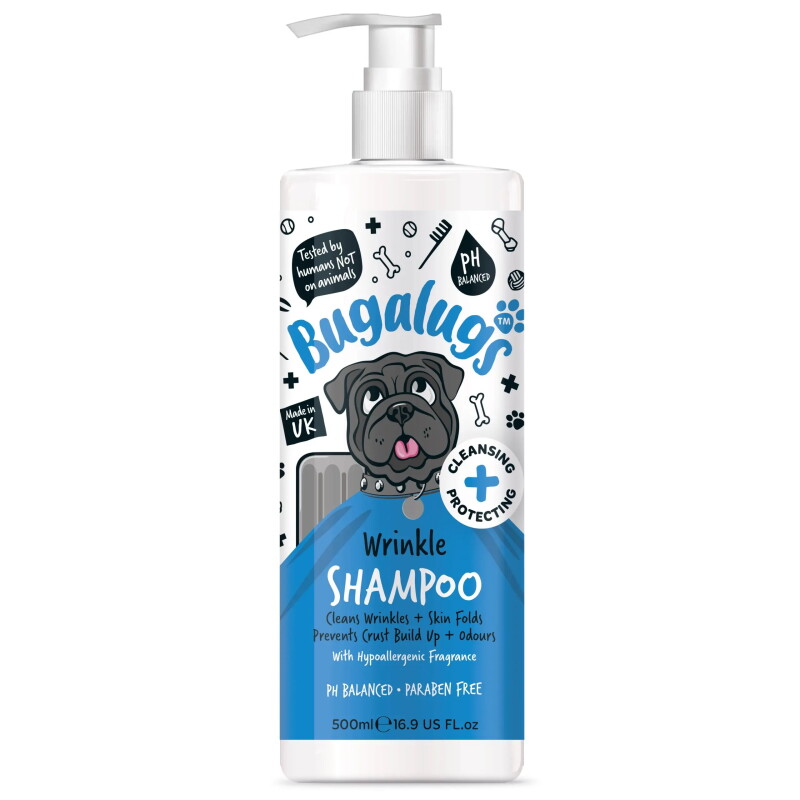 Bugalugs Faltenpflege – Spezielles Hundeshampoo für Bulldoggen & Hautfalten