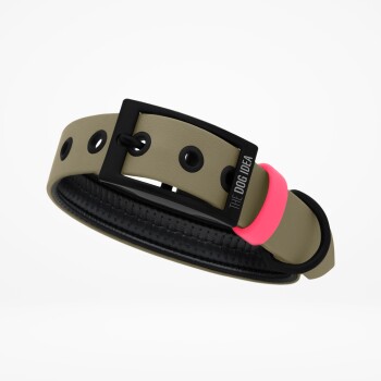 Biothane Halsband Beige pink L