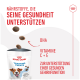 Royal Canin Training Treats Packung mit einem Hund, die Nährstoffe wie DHA und die Vitamine C und E zur Unterstützung der Gehirngesundheit hervorhebt.
