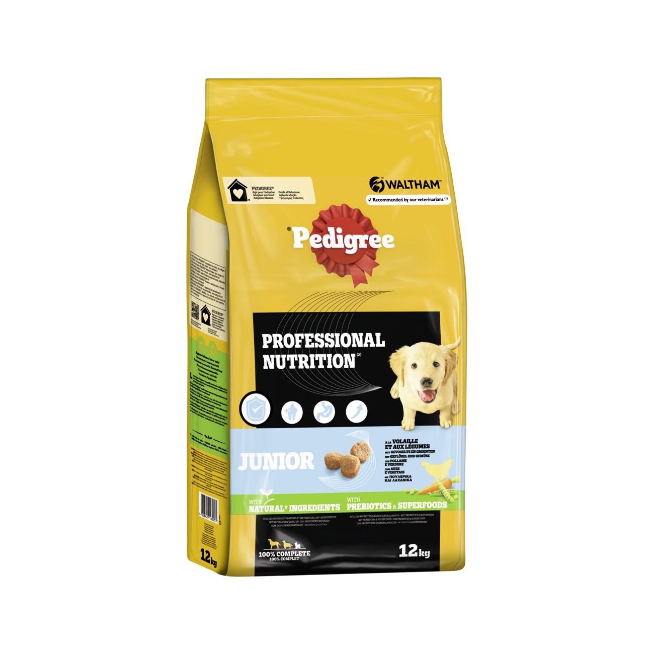 Pedigree Professional Nutrition Junior mit Geflugel und Gemuse 12 kg FRESSNAPF
