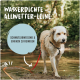 Wasserdichte Allwetter-Leine, schmutzabweisend & einfach zu reinigen, mit einem Hund, der im Wasser steht.
