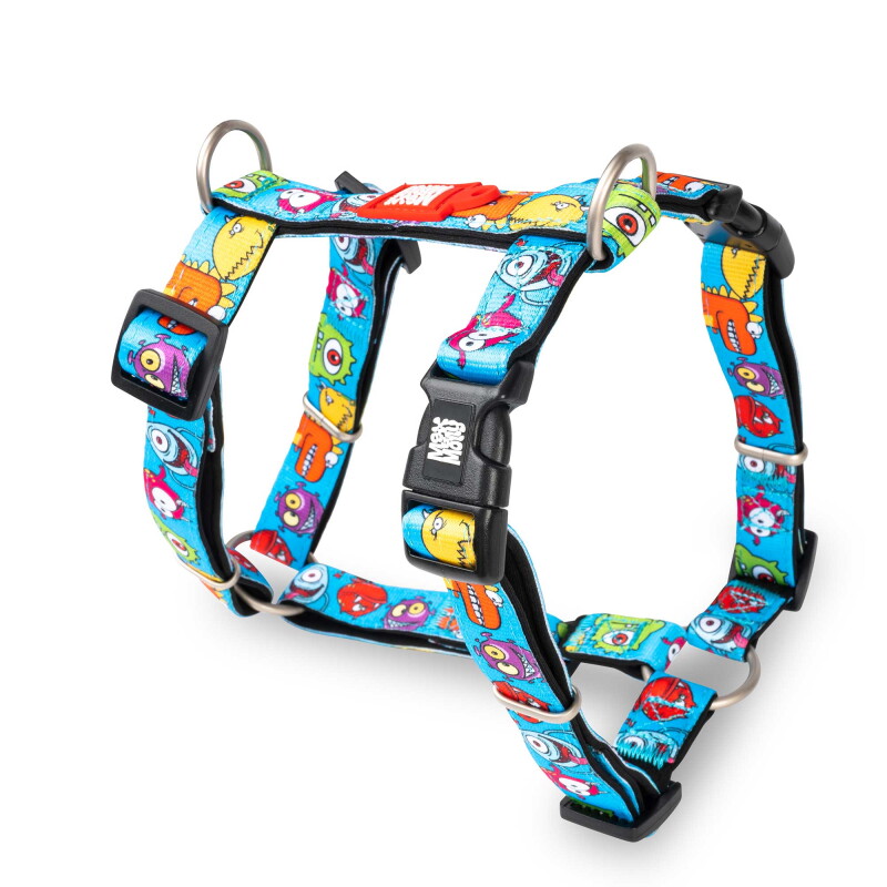 Max & Molly H-Geschirr - Little Monsters S