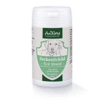 Zecken Schild (10 bis 35kg) für Hunde 60 Kapseln