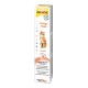 GimCat Energy Paste für Katzen, mit einer orangefarbenen Tabbykatze auf der Verpackung, beschriftet mit "Energy-Boost Formel" und "Kein Zucker hinzugefügt."