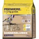 Un sac de 1,5 kg de graines de tournesol pour oiseaux, étiqueté "PREMIERE. I ♥ my garden," avec un chardonneret sur une branche.