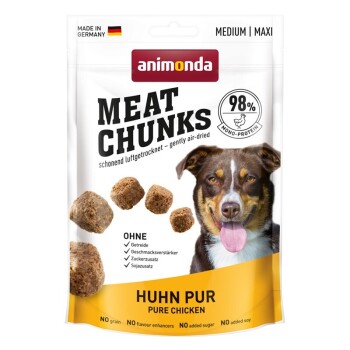 Meat Chunks 6x80g Medium Huhn