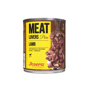 Nassfutter Hund, Adult, Meat Lovers, Lamm pur 6x800 g