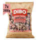 DIBO Kopffleisch-Hundefutterpaket, das gemischtes Kopf-Fleisch enthält. Der Text hebt "7x 2000 g" und "Vitalnahrung für gesunden Knochenbau" hervor.