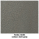 Dunkelgraues Haustierprodukt mit strukturiertem Rand, beschriftet "Farbe: Antik" und "colour: dark gray" in fettem Text.