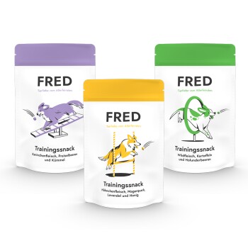 Fred & Felia FRED Trainingssnacks 3er Set