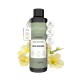 Flasche Alphazoo Nachtkerzenöl kaltgepresstes Öl für Haustiere mit gelben Nachtkerzenblüten und Produktanhängern.