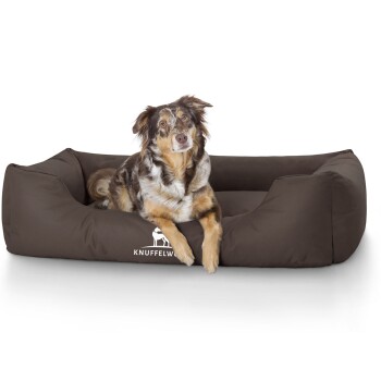 Hundebett Finlay aus Nylongewebe braun XXL