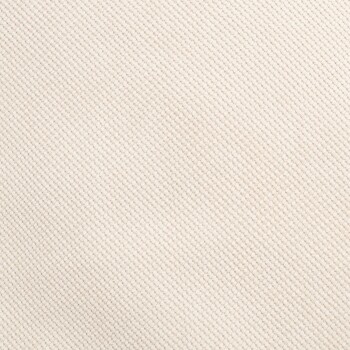 Ein strukturierter, hellbeiger Stoffhintergrund, möglicherweise für Haustierbettwäsche oder Zubehör, ohne sichtbaren Text oder Bilder.