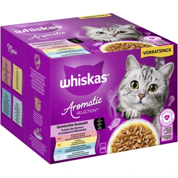 Nassfutter Katze Adult, Multipack, 1+ Gemischte Auswahl, in Sauce 24x85 g