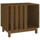 Hundehütte Massivholz Kiefer Hundehöhle Hundebett braun 70 cm, 50 cm, 62 cm