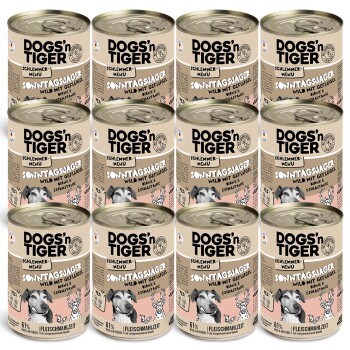 Dogs’n Tiger Sonntagsjäger 12×400 g