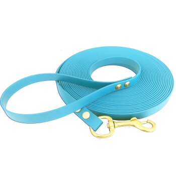 25-35 kg Schleppleine Biothane azurblau 12 m