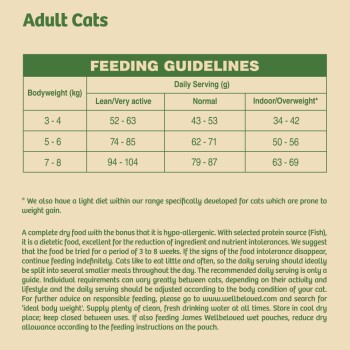 James wellbeloved cat food fish online