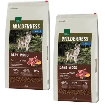 WILDERNESS Dark Wood Lamm mit Wild 2x12 kg