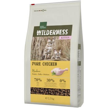 REAL NATURE Wilderness Kitten Pure Chicken (poulet pur) 2,5 kg