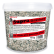 Plastikbehälter des Supravit Supra-Gritmineral Vogelfutters mit Algen und Kräutern, 5 kg, deutscher Text.