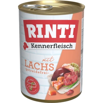 Kennerfleisch Nassfutter Hund, Adult, Dose, Lachs 12x400 g