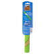 Chuckit! Max Glow Ultra Fetch Stick, jouet pour chien vert phosphorescent avec emballage bleu et instructions d'utilisation.