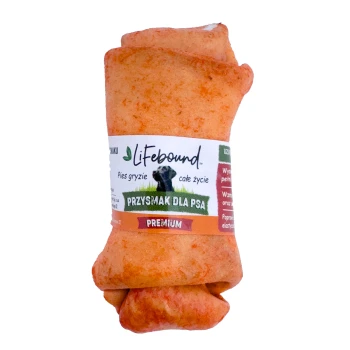 Kauknochen 10 Stk aus Kalbsleder, 10 cm