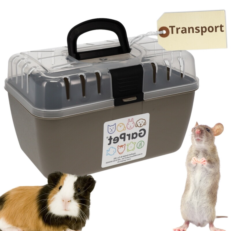 GarPet Kleintier Transportbox Nager Reisekäfig