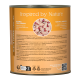 Orangefarbene Katzenfutterdose mit der Aufschrift "Inspired by Nature", Foto von rohem Fleisch, "Natural Prey Concept", "Made in Germany" und einem QR-Code.