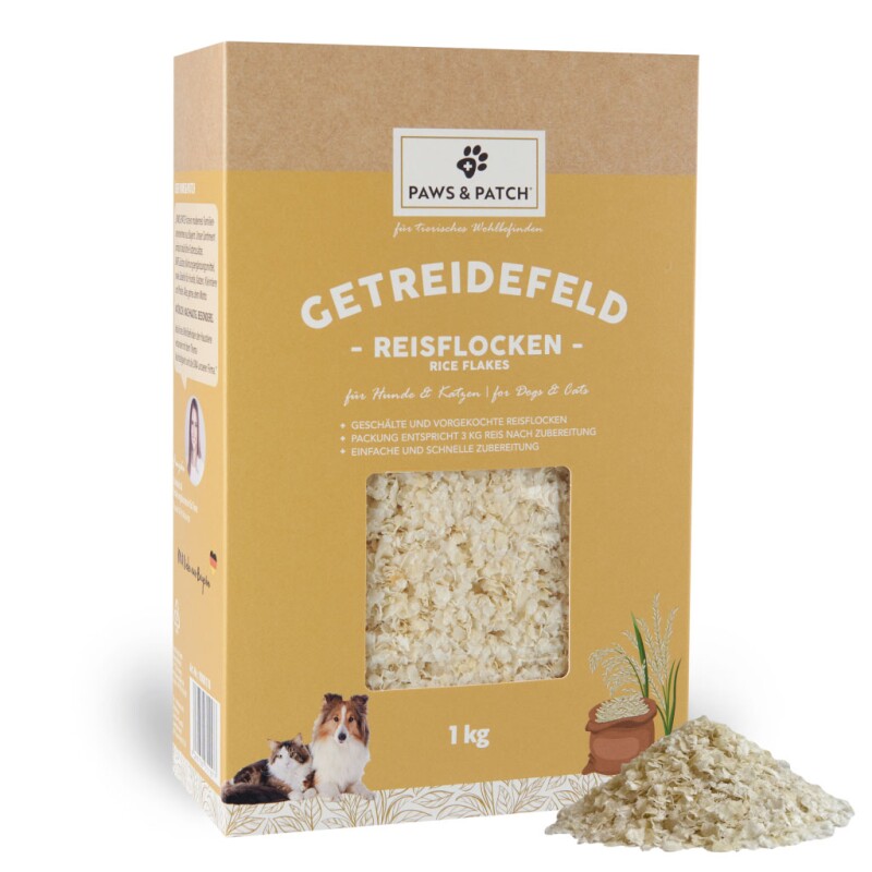 Paw Care Paws&Patch Reisflocken