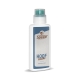 Flasche mit Speed Hoof Balm für Haustiere, mit einem blauen Etikett mit den Aufschriften "HOof balm" und "PROTECT & CARE".