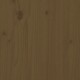 Eine schlichte Holzoberfläche mit einem warmen, natürlichen Finish, mit subtilen Maserungsmustern und Ästen.