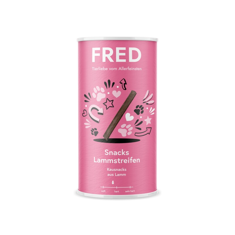 Fred & Felia FRED Snacks Lammstreifen (190g)