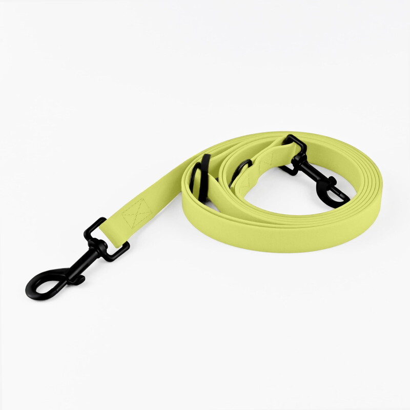 THE DOG IDEA Umhängeleine aus Biothane Lemon M