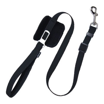 Hundeleine Schwarz 70-102 cm