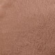 Strukturierter Stoff in einer weichen, gedämpften braunen Farbe, der einem Haustierbett oder Zubehörmaterial ähnelt.